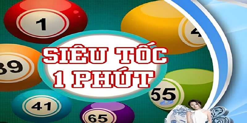 Thử vận may với xổ số 1 phút